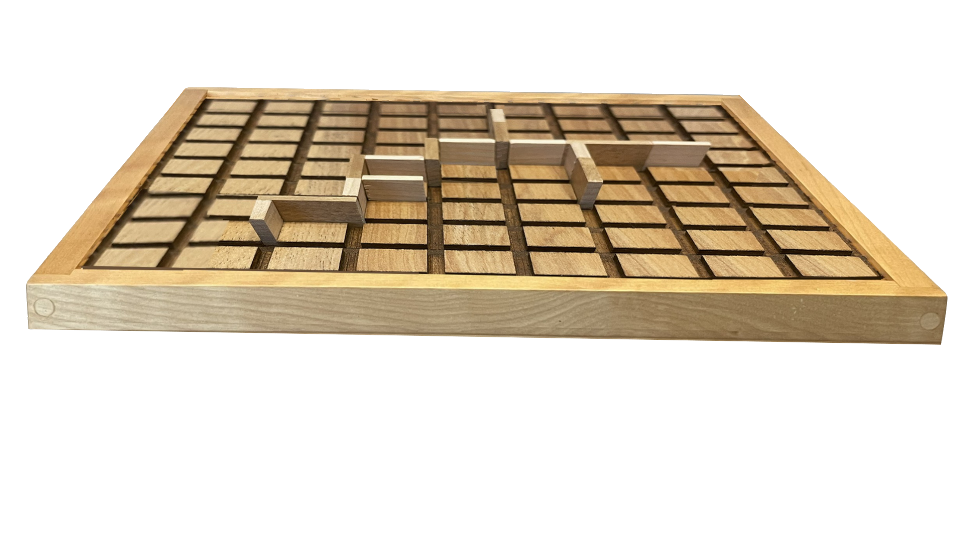 ÉCHEC O CUBE — Jeu en bois, plateau 9×9