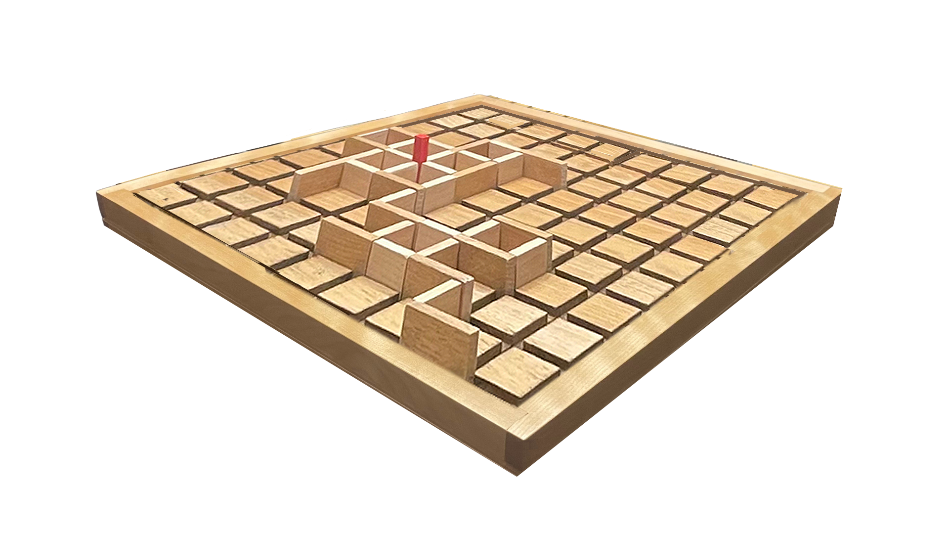 ÉCHEC O CUBE — Jeu en bois, plateau 9×9