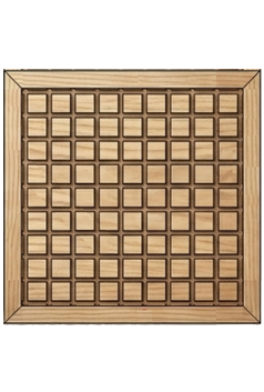 ÉCHEC O CUBE — Jeu en bois, plateau 9×9